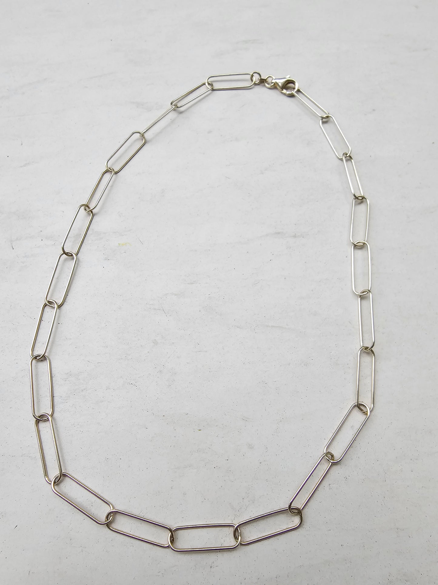 Lt. Gold paperclip necklace