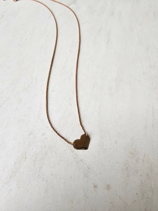 Rosegold heart