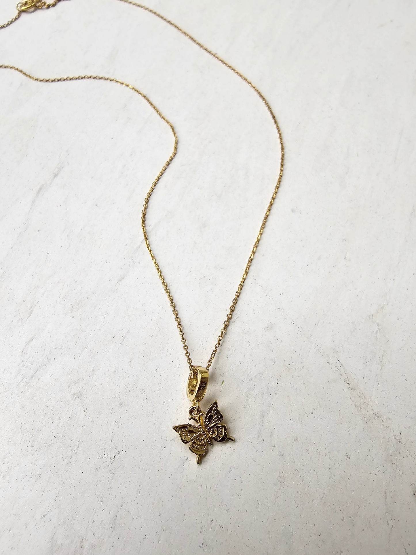 Butterfly necklace