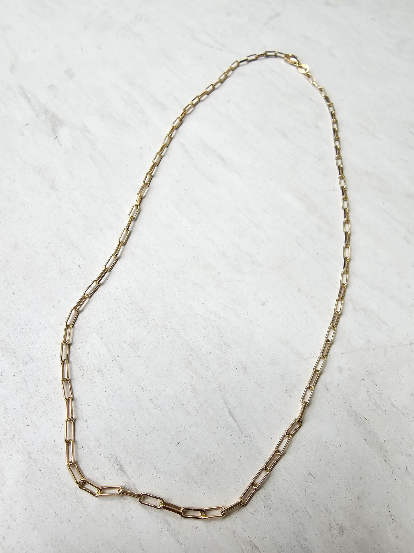 Paperclip necklace