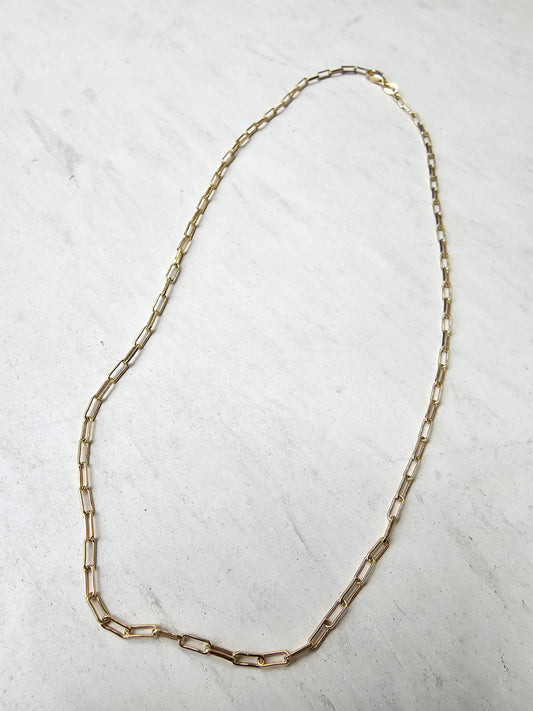 Paperclip necklace