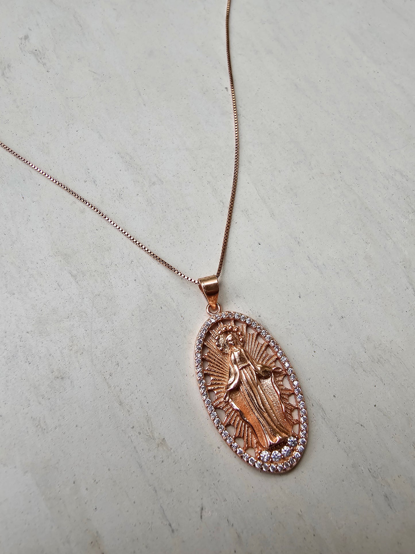 Medalla Milagrosa rosegold