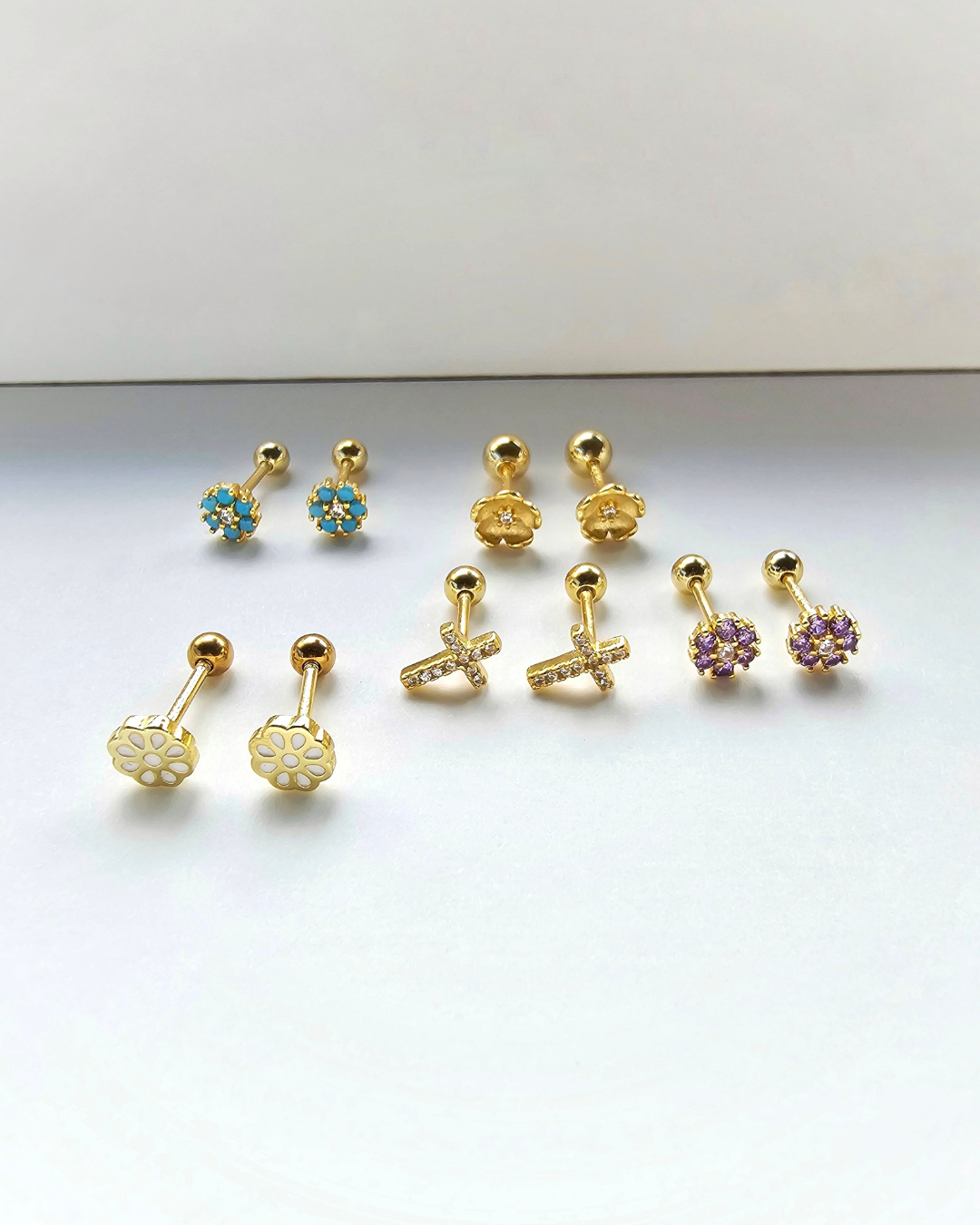 Golden piercings