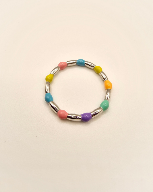 Enamel rainbow band