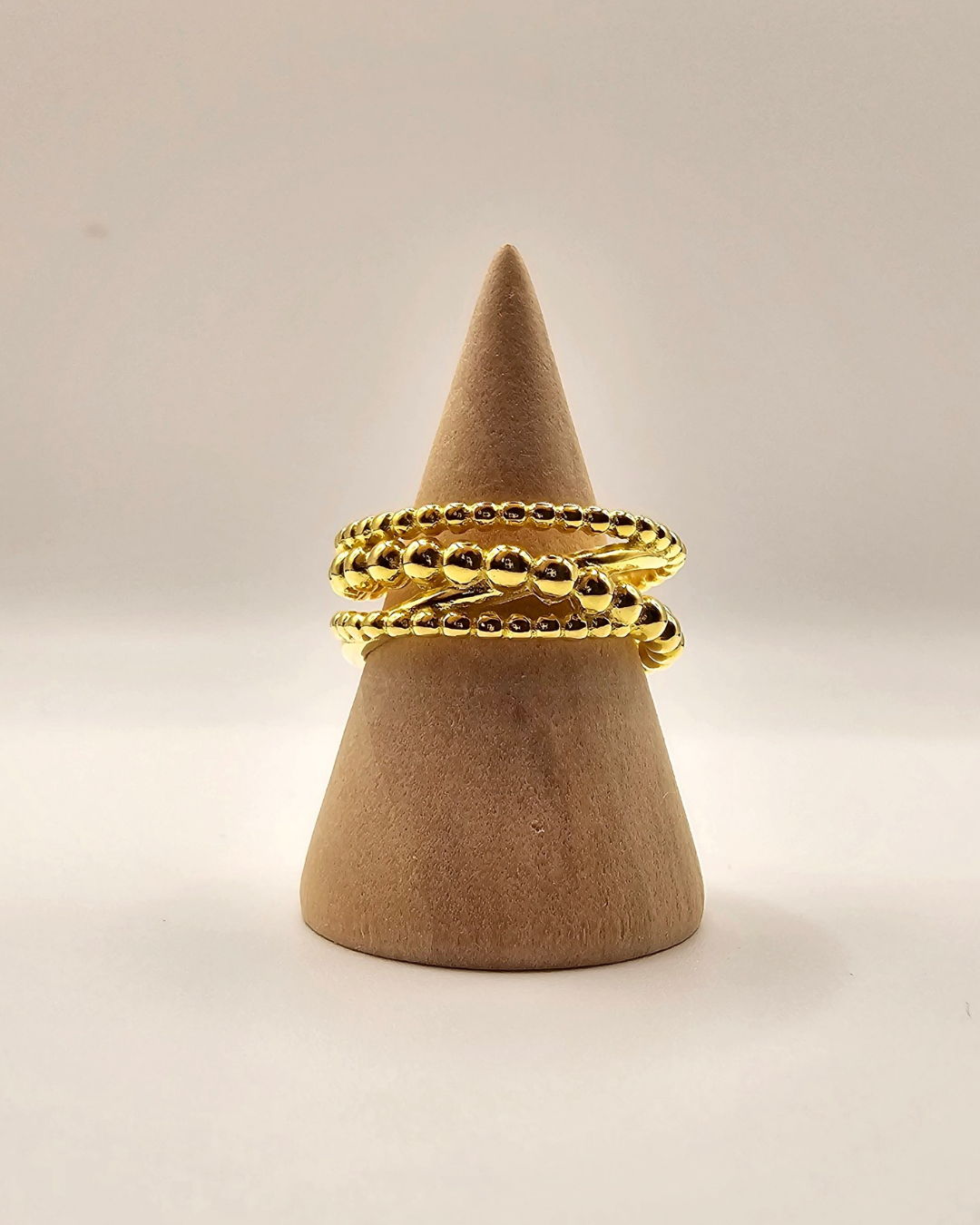 Pebble chubby ring