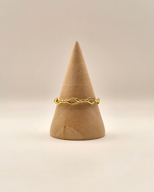 Link chain ring